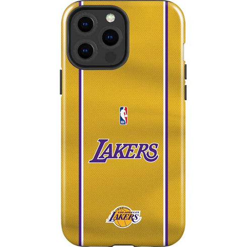 NBA Los Angeles Lakers Jersey iPhone 15 Pro Max Impact Case
